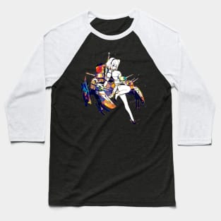 Sirius Azur Lane  Pop Art Baseball T-Shirt